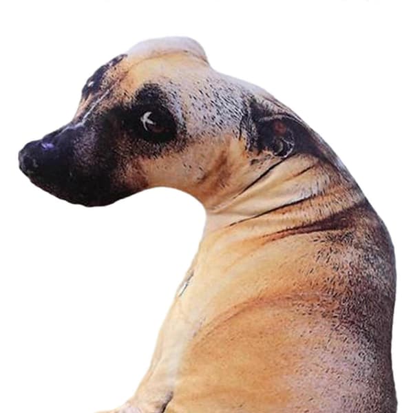 3D Simulation Hund Plys Pude Udstoppede Dyr Plys Legetøj til Kontor Bil Sofa