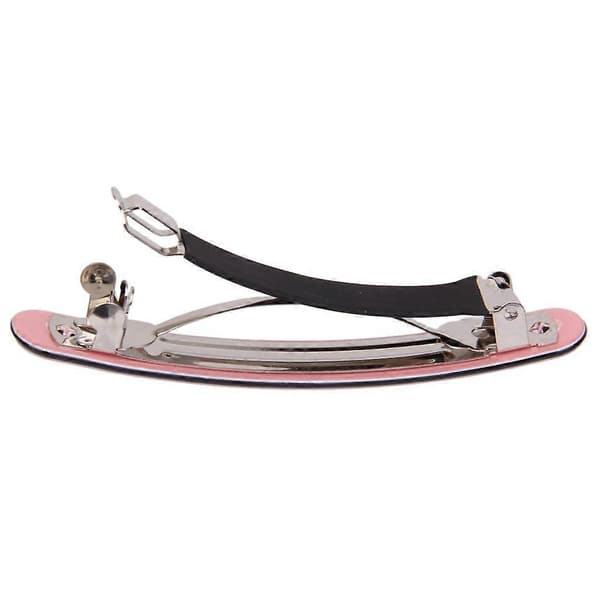 2-3pk Hårspenner Franske Hårklemmer Hårnål Hodeplagg Hårgrep Rosa Dame 2 Pcs