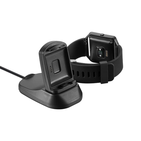 Latauskaapeliteline Fitbit Blaze -älykellolle, musta, 100 cm, pikalataus