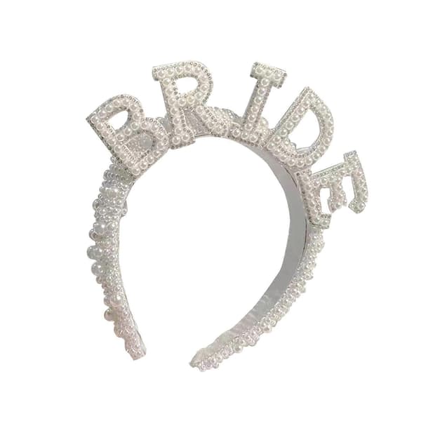 Brudehodebånd Hodeplagg Hårtilbehør for Forlovelsesfest Bursdag BRIDE