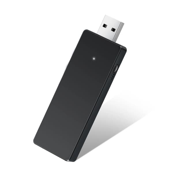 Trådløs lydadapter til Xbox One-controller, USB 2.0/3.0, understøtter Windows 7/8/10/11, Plug and Play