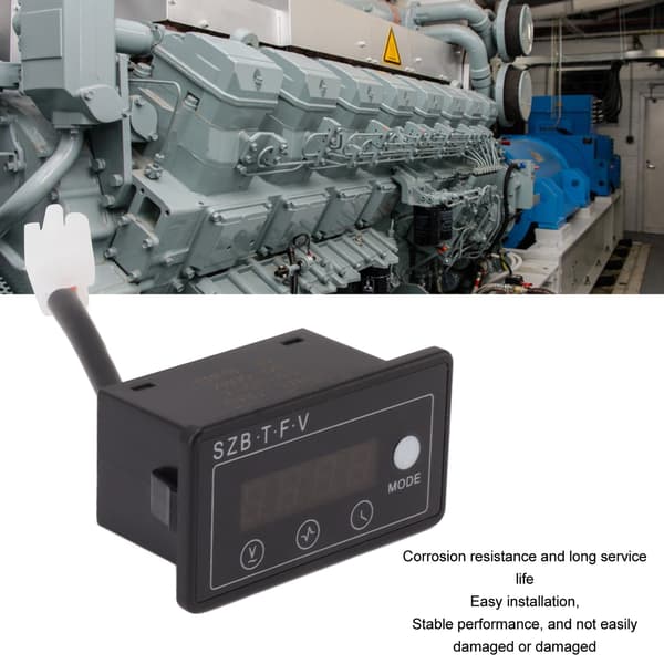 Generator Digital Display Spänningsmätare, 90-250V, Noggrann Snabbrespons Motor