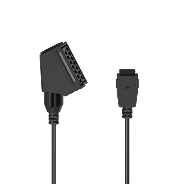 Scart til Samsung TV-adapter, han til hun, sort