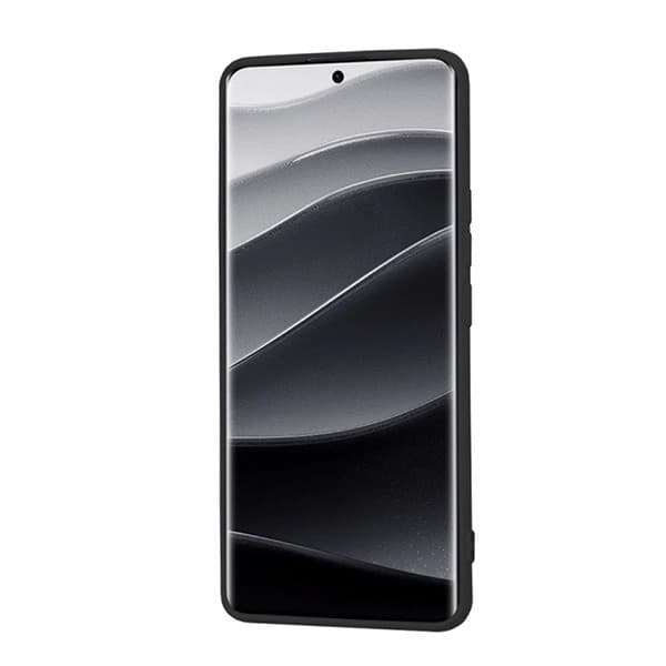 Magnetisk etui til Xiaomi Redmi Note 14 Pro, klart glas, flydende silikone, 9H, bilmontering
