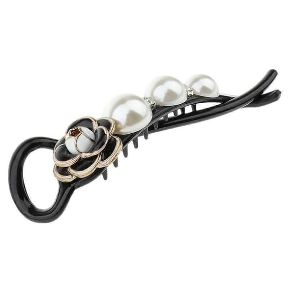 Elegantit helmihiusneulat, hiusklipsit, hiuskoristeet Black