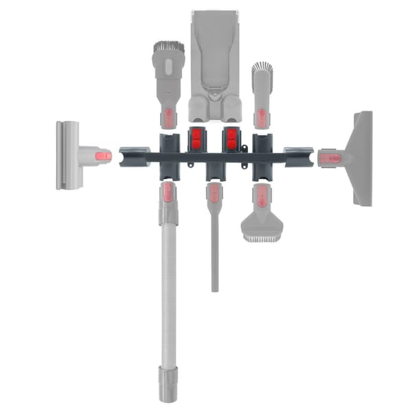 Dyson Støvsuger Tilbehørsholder, Vægmonteret Organizer til V7 V8 V10 V11 V15, Sort