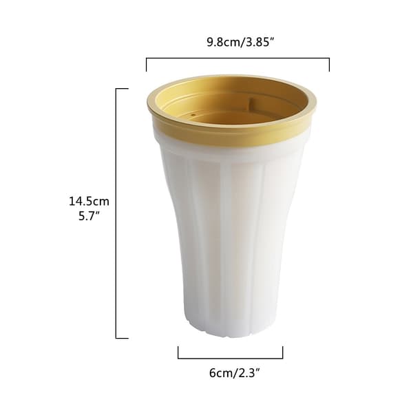 DIY Slushy Maker Cup, Iskremmaskinkopp, Milkshakeflaske, Kjølekopp