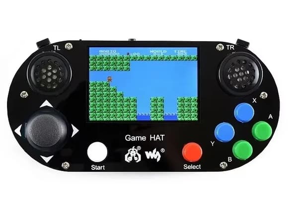 Raspberry Pi Bærbar Spillekonsol Hat med 3,5 Tommer IPS Skærm til Retro Gaming