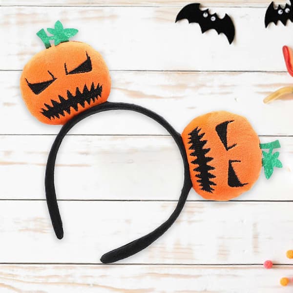 Gresskarhårbøyle, Halloween-hodeplagg, Hodeplagg Dekor Kostyme Hårbøyle Style B