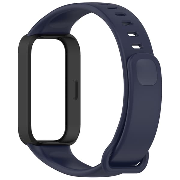 Erstatningsrem til Xiaomi Band 9 Active & Redmi Band 3, Blå, Silikone Blue