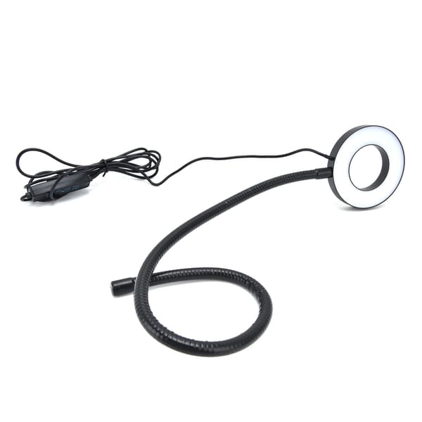 LED 3-färgs växtlampa, justerbar USB-driven, för inomhusträdgård, 5V