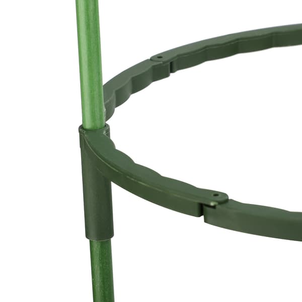 Grön växtstödpinne, 110 cm hög, 22 cm diameter, trädgårdsväxtbur