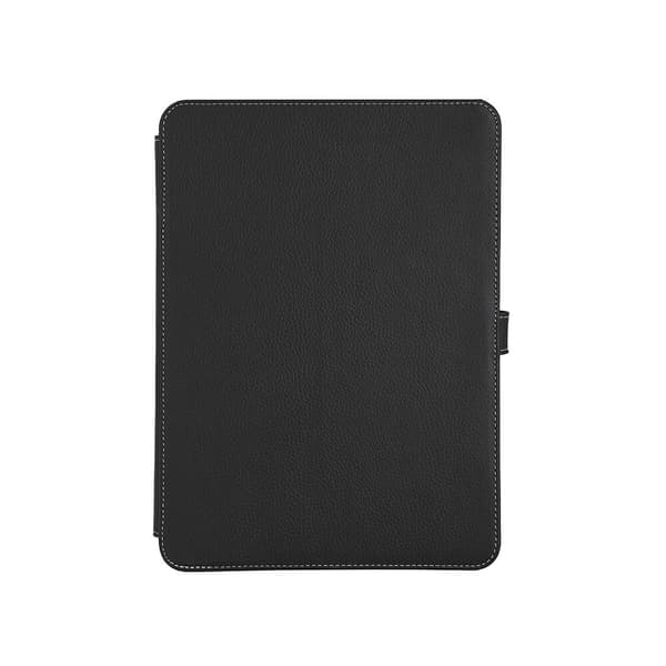 Läderfodral för iPad 10.9\" 10:e generationen 2022, 11\" 11:e generationen 2025, svart, med stativ