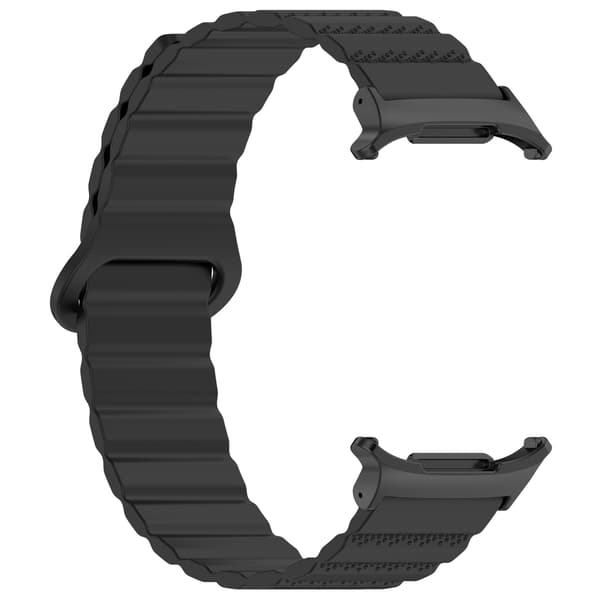 Magnetisk rem til Samsung Galaxy Watch Ultra, silikone, sort