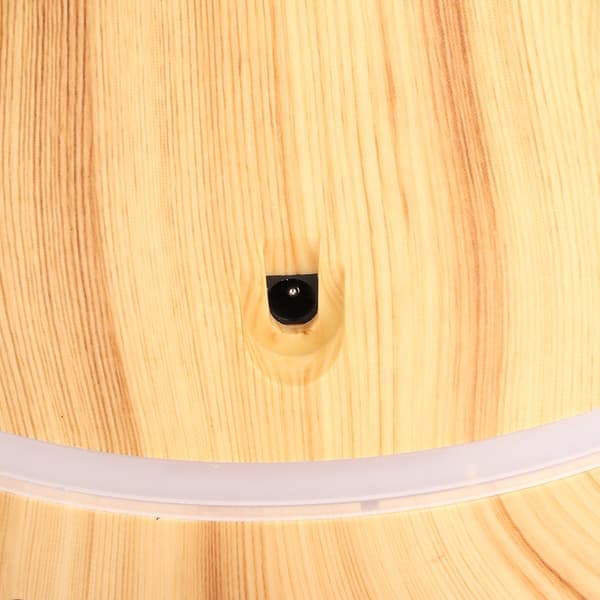 300 ml USB Mini Luftfukter, Aroma Eterisk Oljediffuser, 7 Farger LED-lys for Soverom