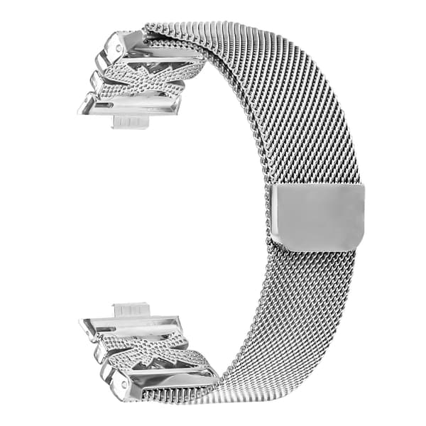 Huawei Watch Fit 3 Rem, Rustfrit Stål, Sølv, Elegant, Justerbar, Quick Release