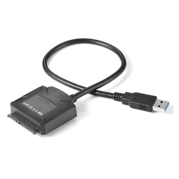 SATA till USB 3.0-adapterkabel för 2,5/3,5 tums hårddisk, UASP-stödd
