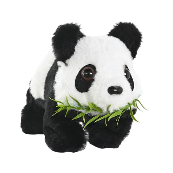 Plysj Panda Leke Søt Elektrisk Panda Leke for Barn Gutter Jenter Bursdagsgave