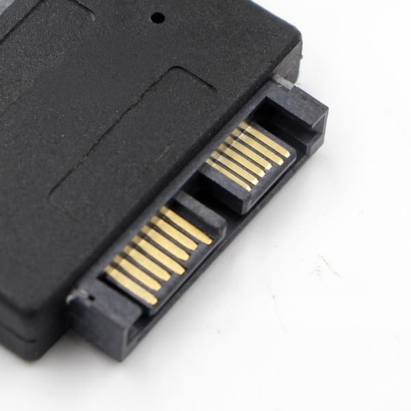 SATA 22-pin hunn til 13-pin hann adapter, harddisk-omformer