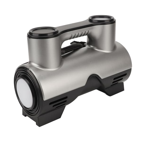 Smart 19-cylindrig USB elektrisk luftpump, däckpump med LED-ljus, fordon