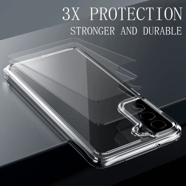 Super Protective Back Cover Kit med Hydrogel Skärmskydd för Oppo Find X9