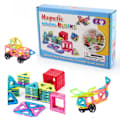 88-pack Magnetiska Byggklossar - Magnetiska Plattor - Byggmagneter multicolor