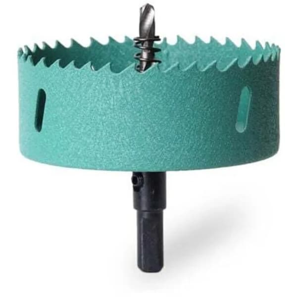 22mm Bi-metall hullsag, kraftig kutter for tre, metall, rustfritt stål, plast