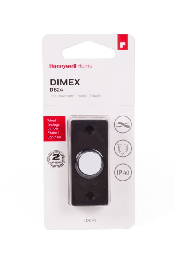 Dörrklockeknapp, Honeywell-kompatibel, tryckknapp för dörr