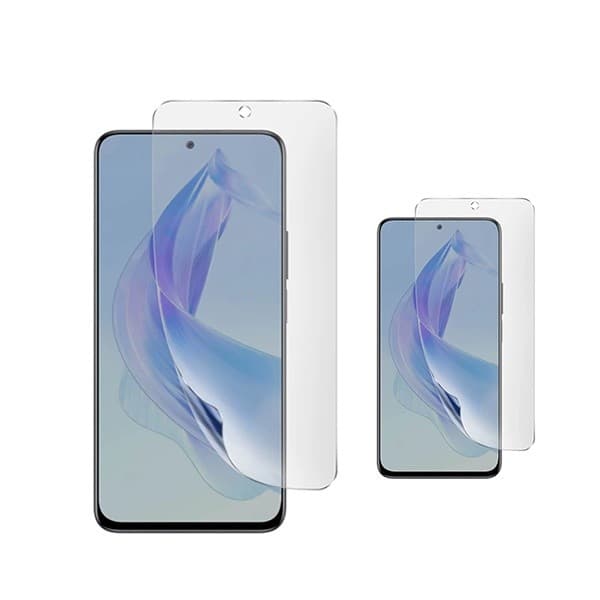 2-pack Hydrogel Skärmskydd för Honor X9d, Full täckning, Framsida, Klar