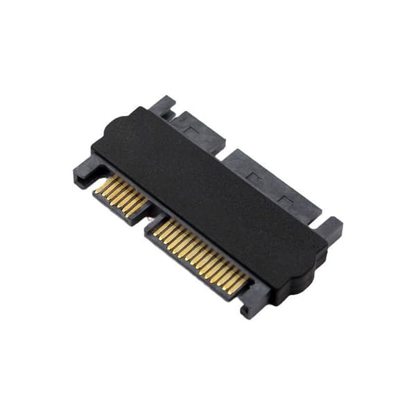 SATA 22-bens han-til-han-adapter, 7+15P, til harddiskforbindelse