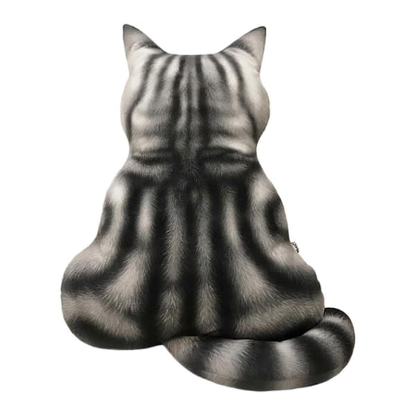 Katt Plysj Kosekatt Putepynt Nydelig Samleobjekt Sovende Klemming back 43cm