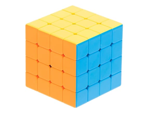 4x4 Pyraminx terningpuslespil, Speed Cube til børn og voksne, hjernevridere