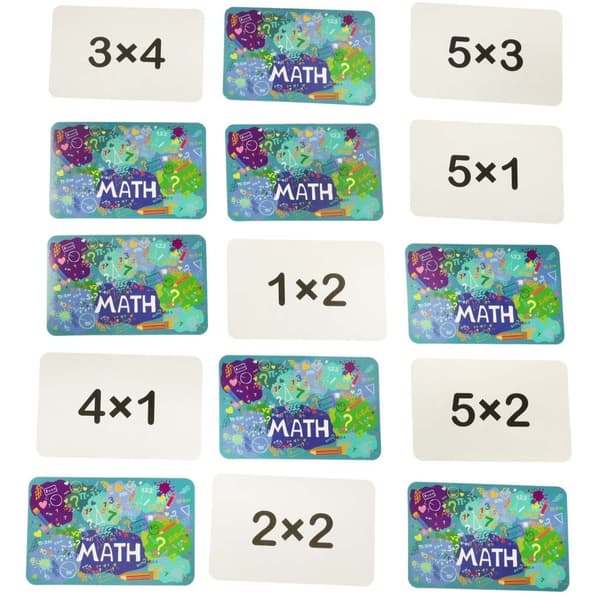 Trä Multiplikationstabell Brädspel, Pedagogisk Leksak för Barn, Lär dig Matematik