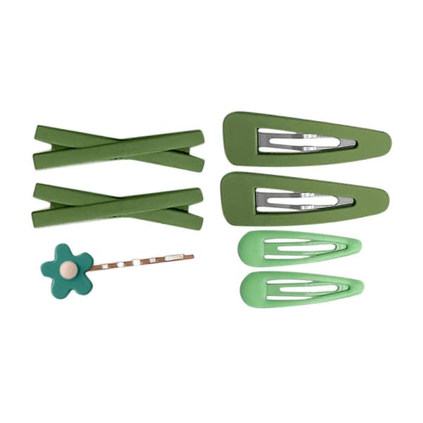 3x7st Hårklämmor för flickor Håraccessoarer i Resin Present Mode Barrettes Snap 3 Pcs