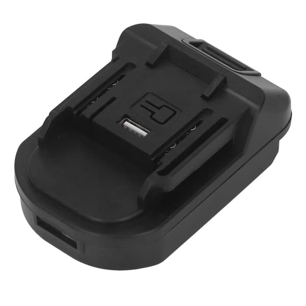 18V til 20V batteriadapteromformer, ABS med USB, for elektriske verktøy