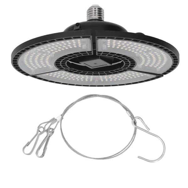 Vandtæt foldbar plantegrowlight, fuldspektrum E26 100-277V, til indendørs have