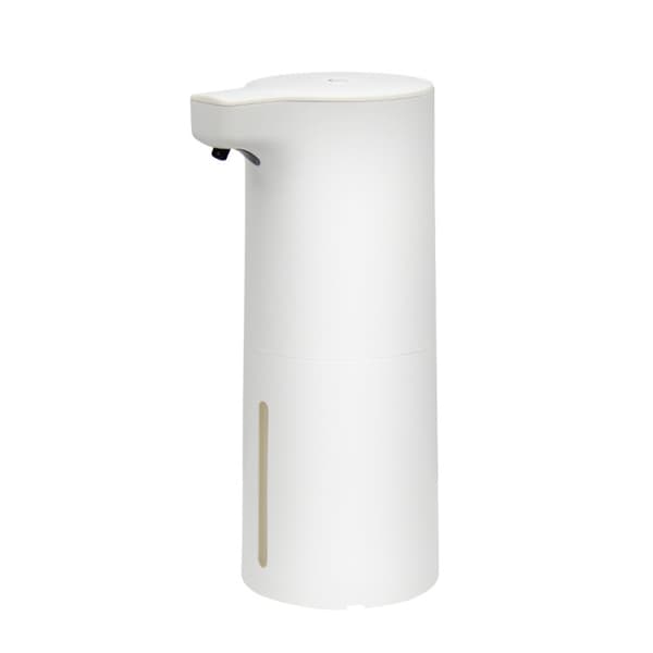 Automatisk tvåldispenser, vit, ABS, batteridriven, 4 AA-batterier krävs