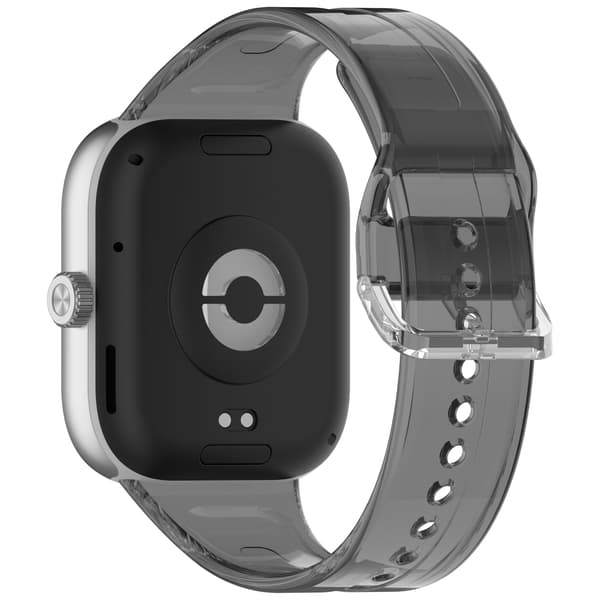 Gennemsigtig TPU-urrem til Redmi Watch 5 & Xiaomi Band 9 Pro, sort