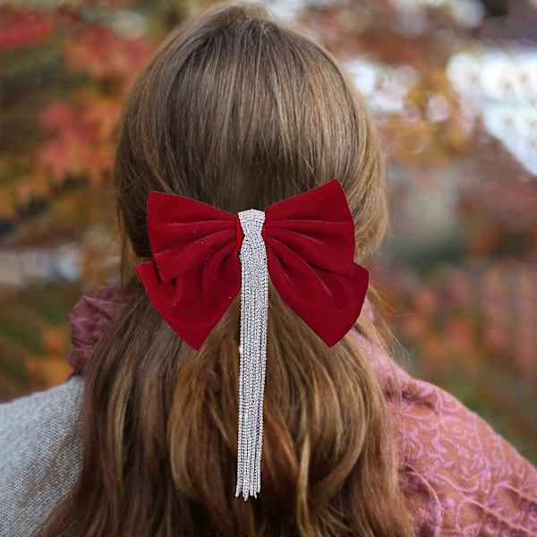 Jubileum 2x Hårspenne med Sløyfe Styling Hodeplagg