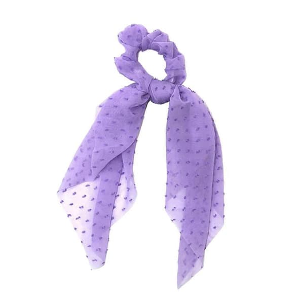 Hiusdonitsit Hiuslenkit Hiusnauhat Poninhäntäpidike Purple