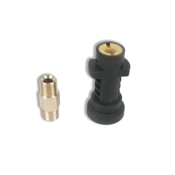 Karcher Højtryksrenser Adapter, 1/4\" Han, Lynkobling, Sort, til K2-K7 Serie