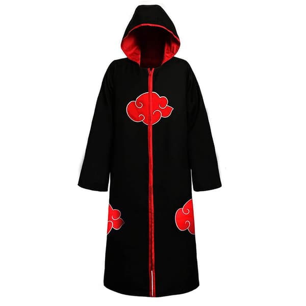 Naruto Akatsuki Kappe Cosplay Kostume Kappe, Anime Halloween Rollespil, Hætte