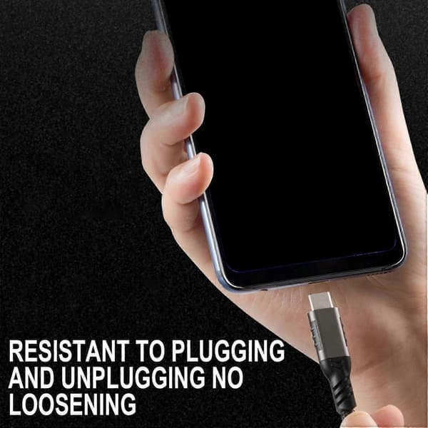 USB A til USB C-kabel USB 3.2 10 Gbps USB C-datakabel 20V 3A 60W hurtiglading for USB C mobiltelefon ekstern SSD 0.3m