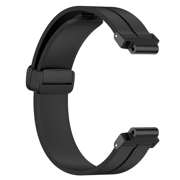 Silikoneurrem til Garmin Forerunner 220/230/235/620/630/735, Sort, 15/20mm