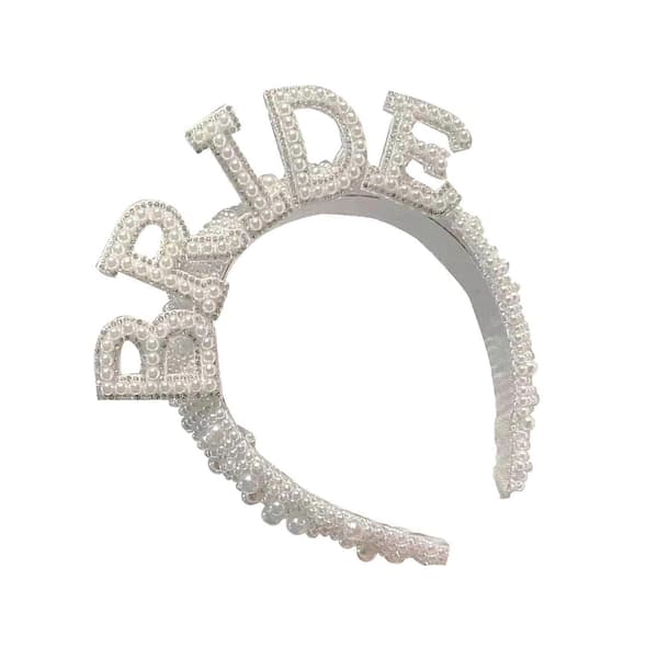 Brudehodebånd Hodeplagg Hårtilbehør for Forlovelsesfest Bursdag BRIDE