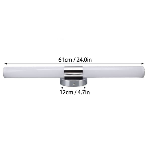LED badeværelseslampe, moderne over spejllampe, 6000K hvid, 85-265V, til korridor trapper