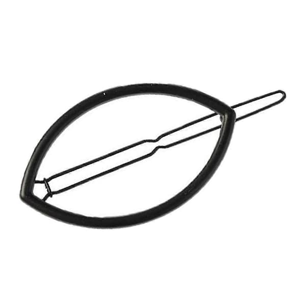 2- Ontto hiusneulaklipsi soikea hiuspidike liukuklipsi barrette päähine 2 Pcs