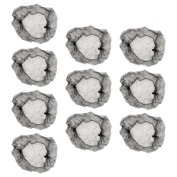 6x 10 Stykker, Usynlige, Hårnett, Usynlige, Elastisk Kant Hårnett i Mesh, Meshnett