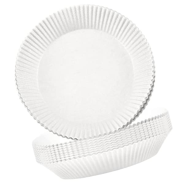Engangs papirforinger til airfryer, 100-pak, non-stick, 220°C varmebestandig, bagepapir