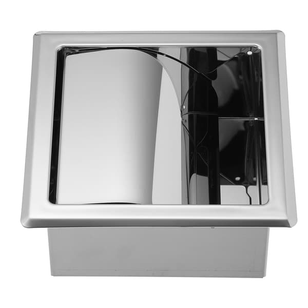 Spejloverflade toiletpapirholder, rustfrit stål, papirhåndklædeholder, til hjemmehotelbadeværelse